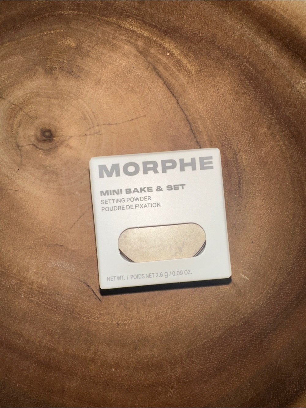 Morphe Mini Bake & Set Setting Powder - Translucent